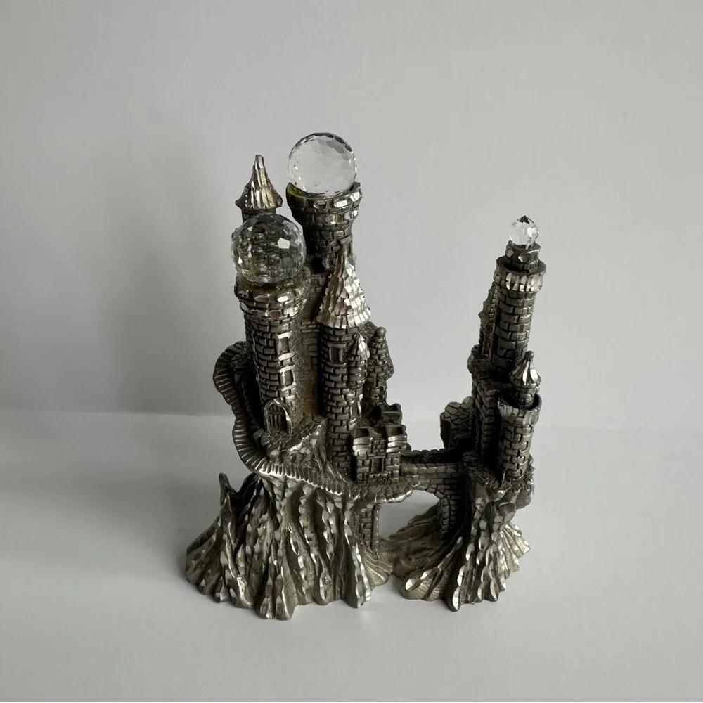 American Collectors Guild Pewter Castle Figurine Limited Edition